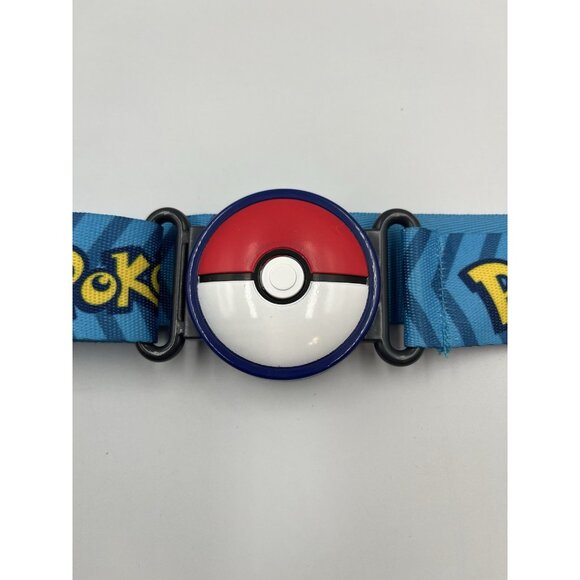 Pokemon Clip N Go Belt (Blue) 2018 TOMY Toys Adjustable Strap NICE BELT SEE ALL - Picture 1 of 16